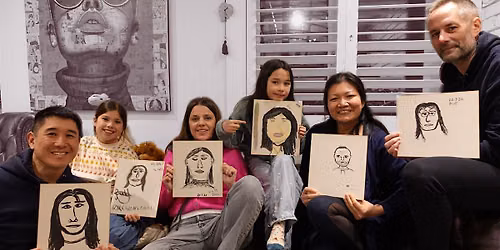 Draw Someone You Know \u2014 Ink Portrait