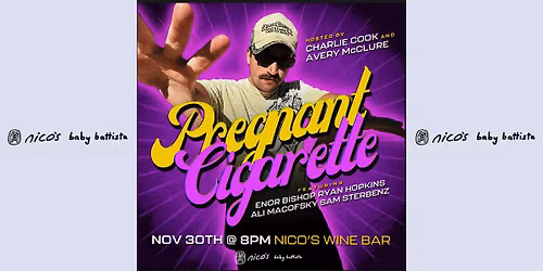 Pregnant Cigarette | Standup Comedy Show (w\/ Ali Macofsky, Enor Bishop)