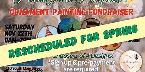 "Paint for a Purpose" Ornament Painting at Social Food Hall