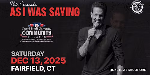 Pete Correale: As I Was Saying