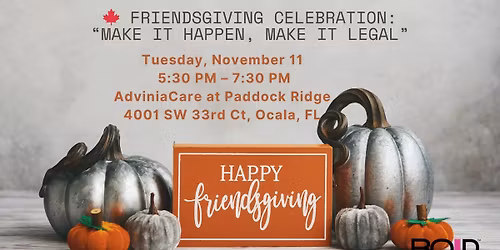 Make it happen, make it legal! Bold ladies in business- marion chapter