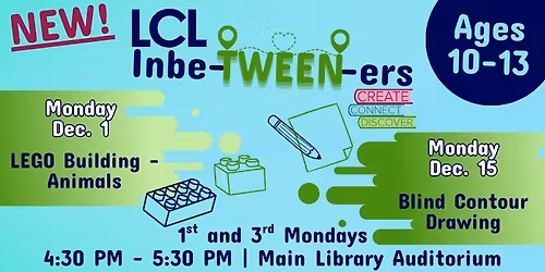 LCL Inbe-TWEEN-ers - NEW PROGRAM!