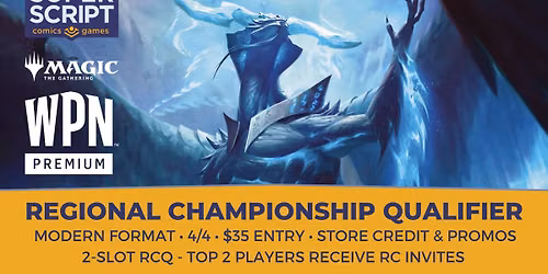 MTG: Modern 2-Slot Regional Championship Qualifier — 13361 Madison Avenue, Lakewood, OH, United States, Ohio 44107