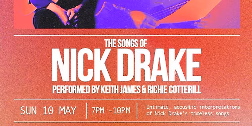 The Songs Of Nick Drake Performed By Keith James & Richie Cotterill | Bomba Exeter 10.05.26