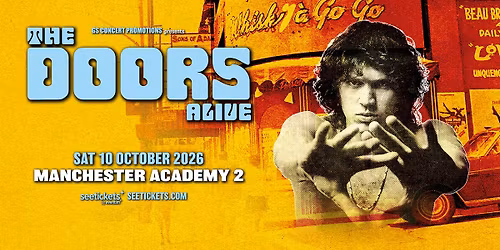 The Doors Alive Hit Manchester 2026