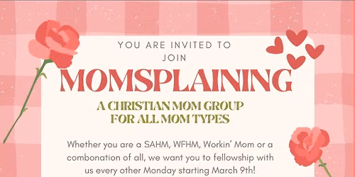 Momsplanning: A Christian Mom Group for All Mom Types