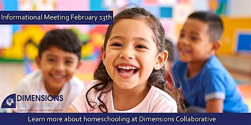 Dimensions Collaborative School Information Session - TK\/K
