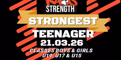 Kaos Strongest Teenager 2026