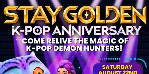 K-POP DEMON HUNTERS STAY GOLDEN ANNIVERSARY SKATE 