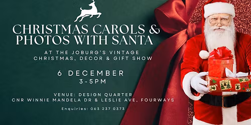 Christmas Carols & Photos with Santa in Fourways