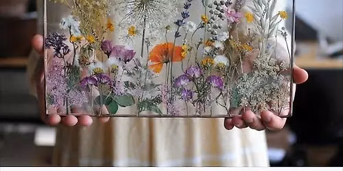 Framed Pressed Flower Class