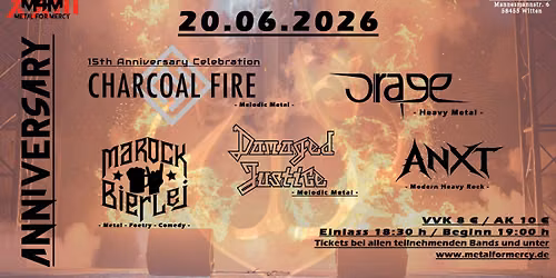 Metal For Mercy - Charcoal Fire, Orage, Damaged Justice, Anxt & Marock Bierlej
