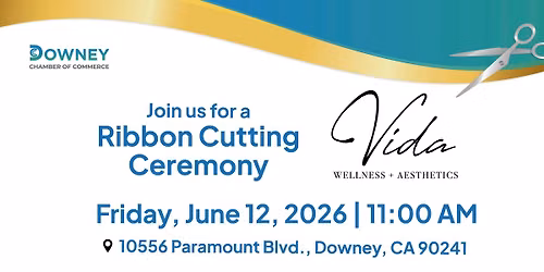 \u2702\ufe0f\u2728Ribbon Cutting Ceremony for Vida Wellness + Aesthetics.