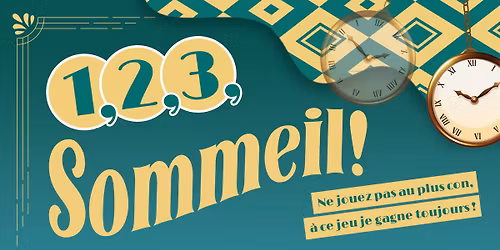 TH\u00c9ATRE : la com\u00e9die "1, 2, 3, Sommeil !" \u00e0 Namur \ud83c\udfad