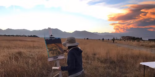 Davidson Mesa on Canvas (Open Space Plein Air Series)