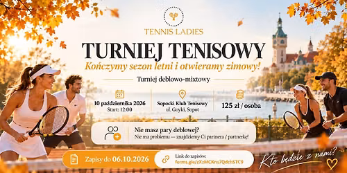 Turniej deblowy na zako\u0144czenie sezonu Tennis Ladies