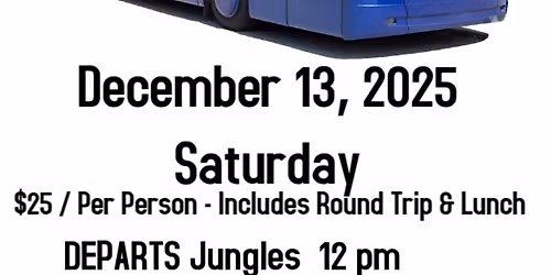 Anniversary Barhopping Bus