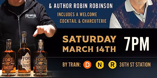 Book Signing, Whiskey Tasting and Tour at Ft. Hamilton Distillery