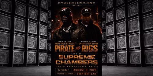 KNOWLEDGE THE PIRATE AND RIGS LIVE IN TORONTO