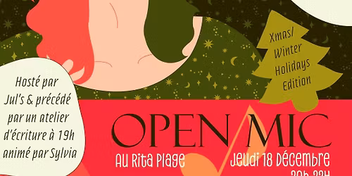 OPEN MIC \/\/ SC\u00c8NE OUVERTE