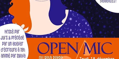 OPEN MIC \/\/ SC\u00c8NE OUVERTE