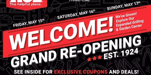 Grand Re-Opening!