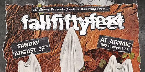 FALLFIFTYFEET \/ THE SHELTERED \/ KING WORM \/ KINGS GAMBIT @ ATOMIC