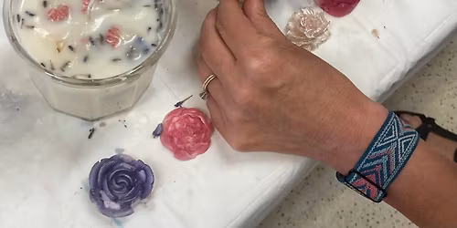 Candle Making at the Mobile Botanical Gardens!