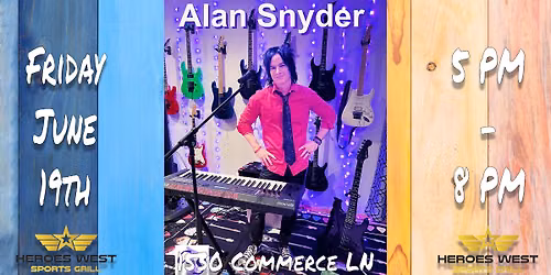 Alan Snyder Live on the Patio @ Heroes West Joliet