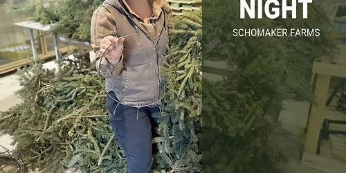 DIY Holiday Wreath Night at Schomaker Farms