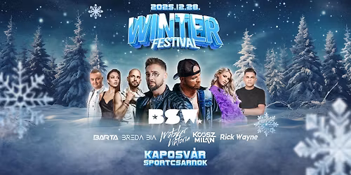 \u2744 Winter Festival \u2744 \/\/ BSW \/\/ 2025.12.28. | Kaposv\u00e1r - Sportcsarnok