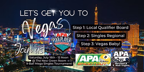 Summer 2026 APA 9-Ball Mega Singles Tournament