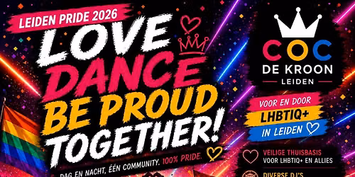 PRIDE LEIDEN 2026 - afterparty 