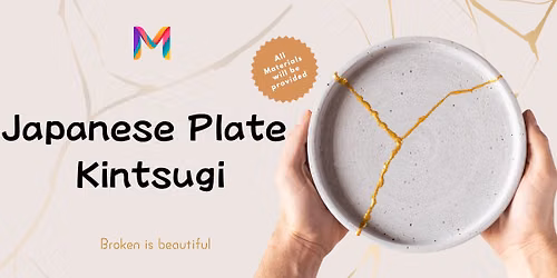 Japanese Plate Kintsugi