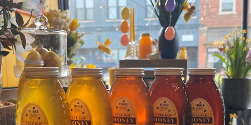 Three Bees at the Geneva French Market