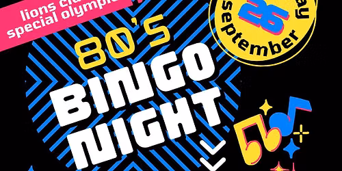 80s BINGO Night!