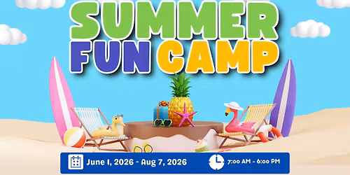 Week 8 Summer Fun Camp at Tony Rosa Community Center