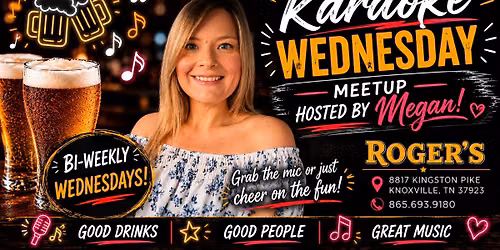 Karaoke @ Roger\u2019s with Megan