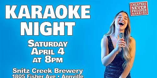 Karaoke Night at Snitz Creek Brewery - Annville