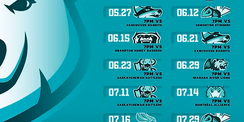 Calgary Surge at Winnipeg Sea Bears at Canada Life Centre