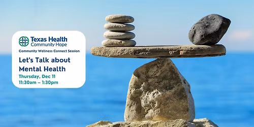 Connect Session | Let's Talk About Mental Health | Dec 2025