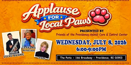  The Patio on Broadway is having a Fun Comedy Night to Support Providence Animal Control Center 
