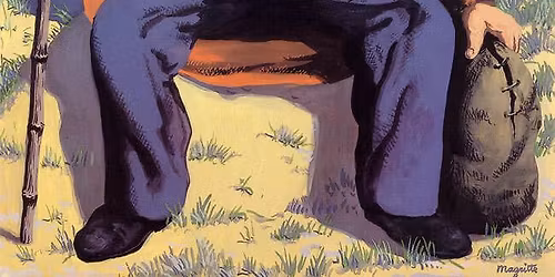 Hezekiah Jones with William H. Travis at Eremita Cafe