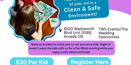 Kids Night In Parents Night Out