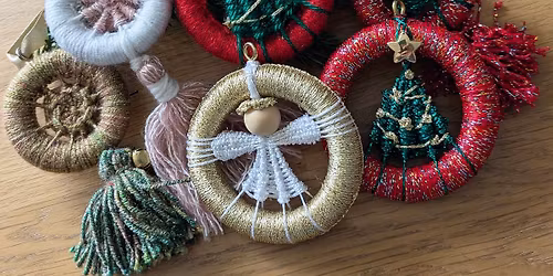 Christmas Decoration  - Dorset Button Style