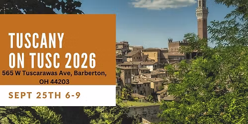 Tuscany on Tusc 2026