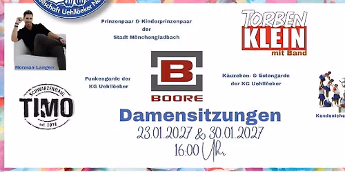 1. Damensitzung 2027