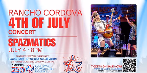 Spazmatics at the Rancho Cordova 4th of July