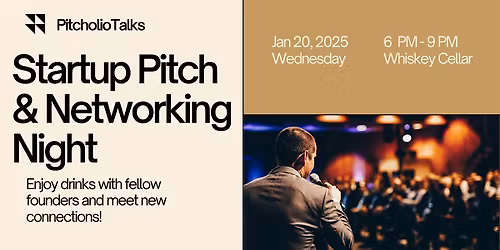 Founders & Investors Connect + Pitch Night NYC