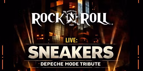🌹 SNEAKERS (DEPECHE MODE TRIBUTE) 🌹 40 YEARS OF BLACK CELEBRATION @ Rock'n'Roll Club, RHO!